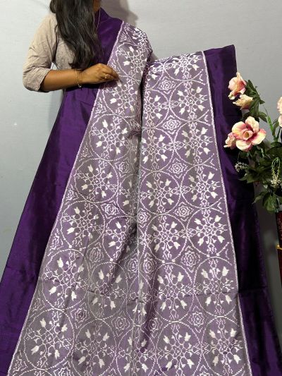 PKISIDSS5A30BECC02- Ikat silk saree