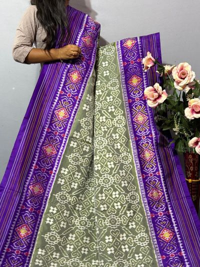 PKISIDSS5A30BECC03- Ikat silk saree