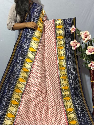 PKISIDSS5A30BECC07- Ikat silk saree