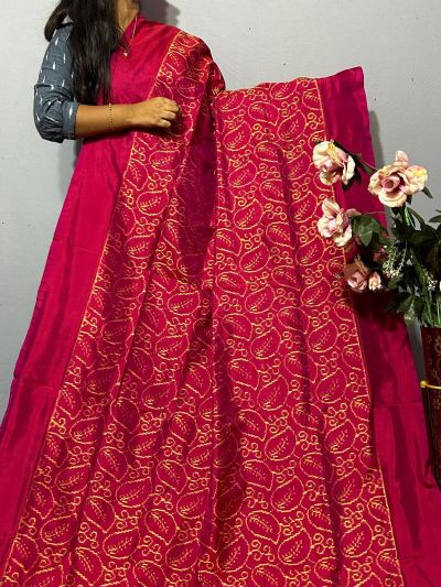 PKISIDSS5A30BECC12- Ikat silk saree