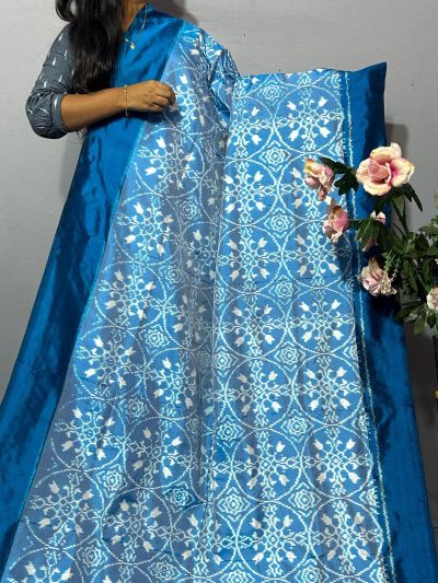 PKISIDSS5A30BECC13- Ikat silk saree