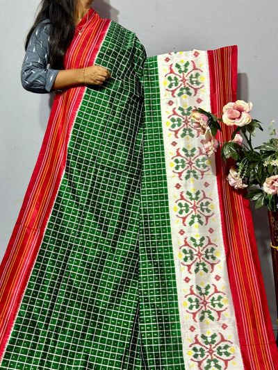 PKISIDSS5A30BECC15- Ikat silk saree