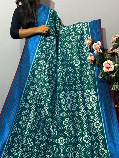 PKISIDSS5A30BECC18- Ikat silk saree