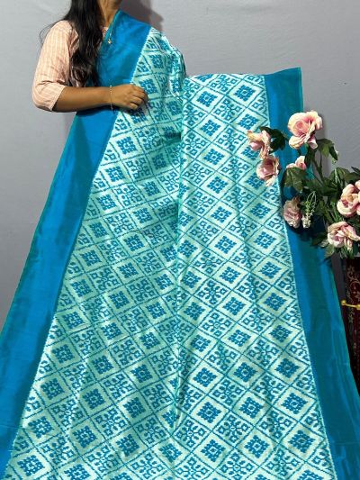 PKISIDSS5A30BECC20- Ikat silk saree