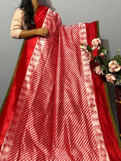 PKISIDSS5A30BECC25- Ikat silk saree