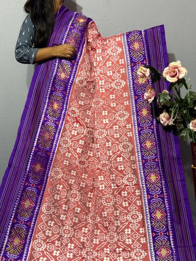 PKISIDSS5A30BECC26- Ikat silk saree