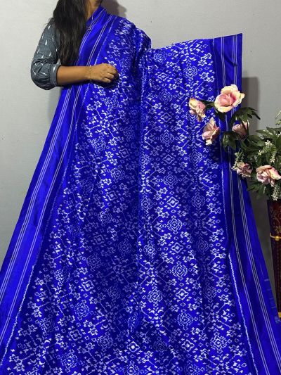PKISIDSS5A30BECC34- Ikat silk saree