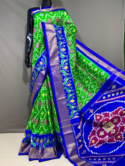PPHSIDSS5A18BSCC14- Ikat silk saree