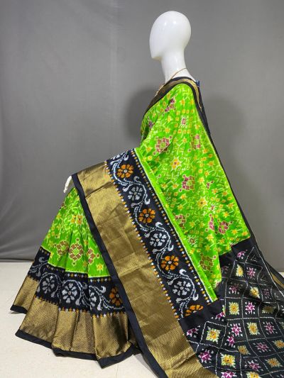 PPHSIDSS5A18BSCC16- Ikat silk saree