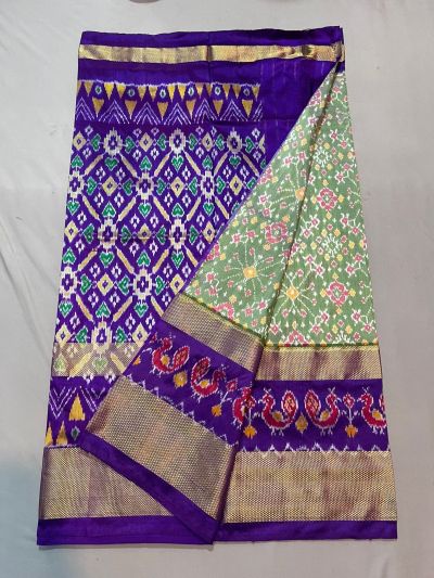 PUSNIDSS5A09NDCD25- Ikat silk saree