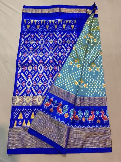 PUSNIDSS5A09NDCD26- Ikat silk saree