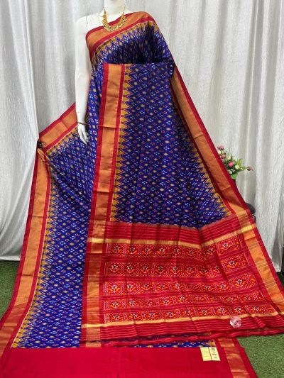 PASKIDSS5Y03BECD04- Ikat silk saree