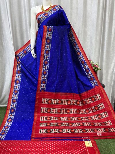 PASKIDSS5Y03BSCD04- Ikat silk saree
