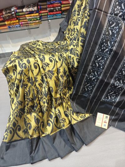 PGMRIDSS5Y02BXCC02- Ikat silk saree