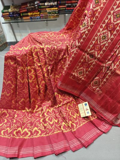PGMRIDSS5Y02BXCC05- Ikat silk saree