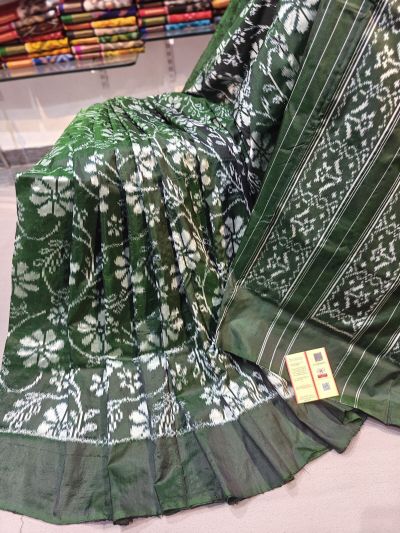 PGMRIDSS5Y02BXCC12- Ikat silk saree