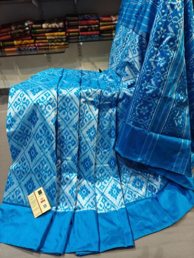 PGMRIDSS5Y02BXCC14- Ikat silk saree
