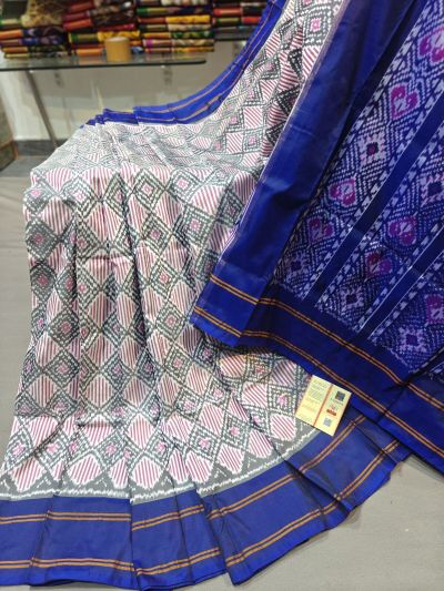 PGMRIDSS5Y02BXCC15- Ikat silk saree