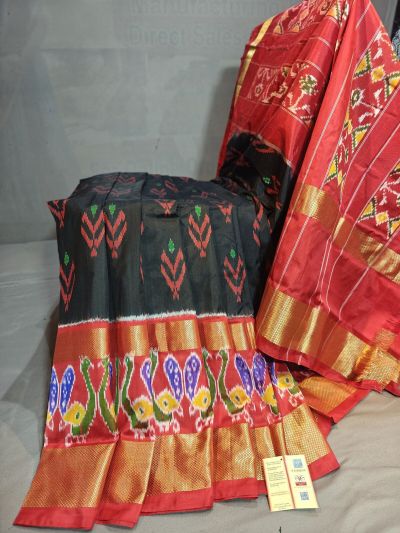 PGMRIDSS5Y06BBDC27- Ikat silk saree