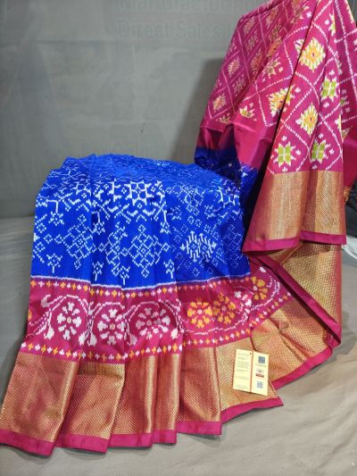 PGMRIDSS5Y06BBDC29- Ikat silk saree