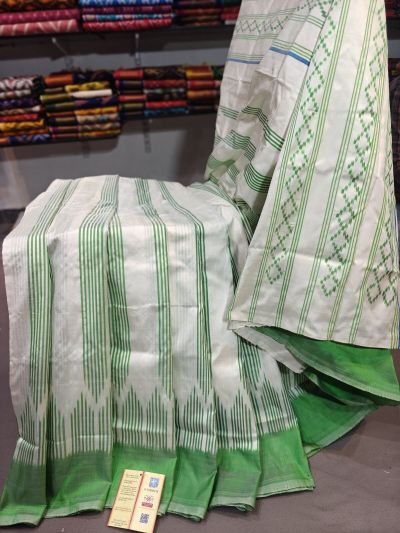 PGMRIDSS5Y06BICD11- Ikat silk saree