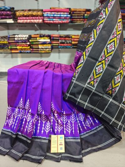PGMRIDSS5Y06BICD23- Ikat silk saree