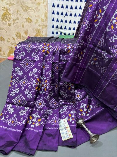 PGMRIDSS5Y06BICD24- Ikat silk saree
