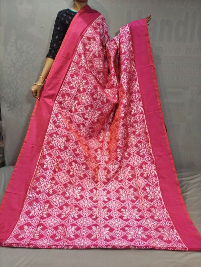 PGMRIDSS5Y06NIDC04- Ikat silk saree
