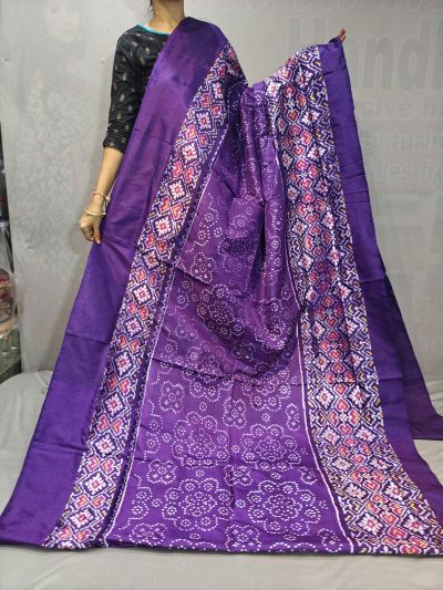 PGMRIDSS5Y06NIDC06- Ikat silk saree