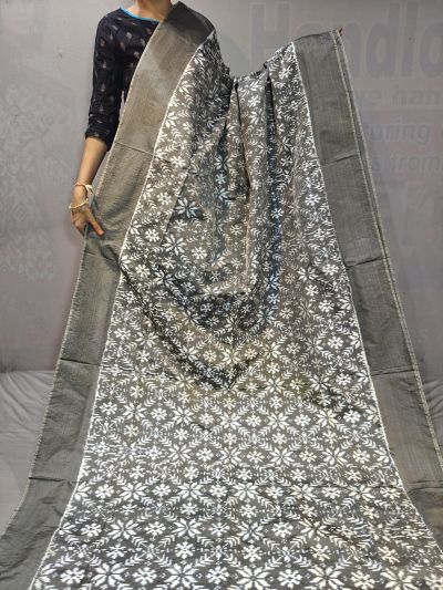 PGMRIDSS5Y06NIDC07- Ikat silk saree