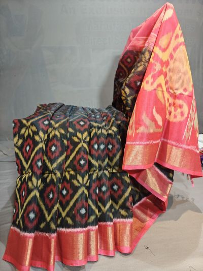 PGMRISCS5Y08EDDC25- Ikat Sico saree