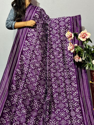 PKISIDSS5A30BECC41- Ikat silk saree