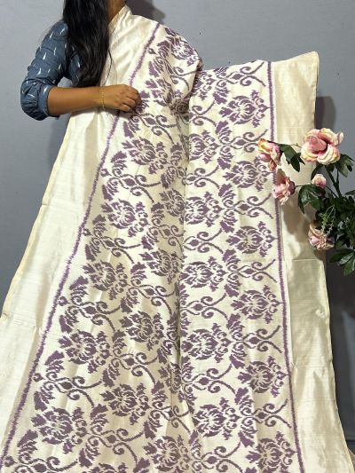 PKISIDSS5A30BECC47- Ikat silk saree