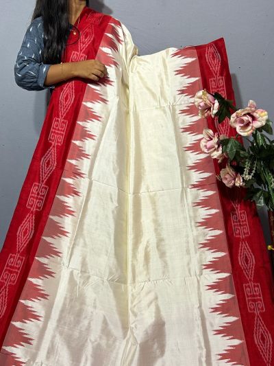 PKISIDSS5A30BECC49- Ikat silk saree