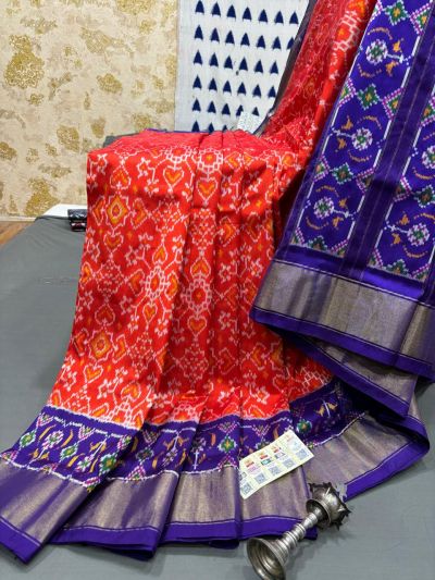 PRMHIDSS5Y06BSDC05- Ikat silk saree