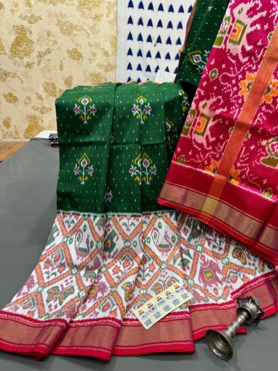 PRMHIDSS5Y06BSDC11- Ikat silk saree