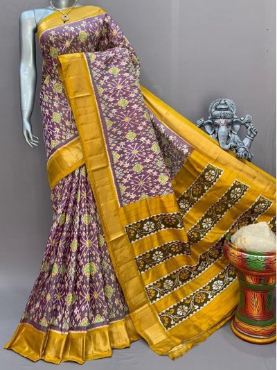 PSNTIDSS5Y03NDCD14- Ikat silk saree