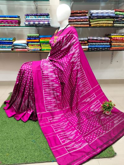 PSRHIDSS5Y05BZCD02- Ikat silk saree