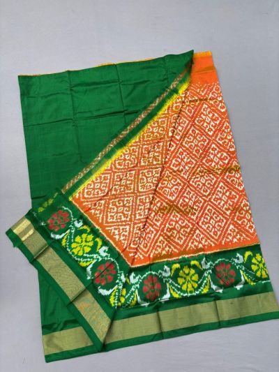 PSSIMSLG5Y06EEDC07- Medium Size Ikat Silk Lehenga