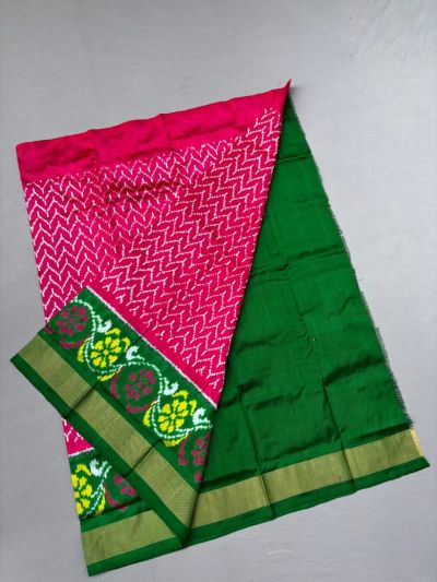 PSSIMSLG5Y06EEDC08- Medium Size Ikat Silk Lehenga