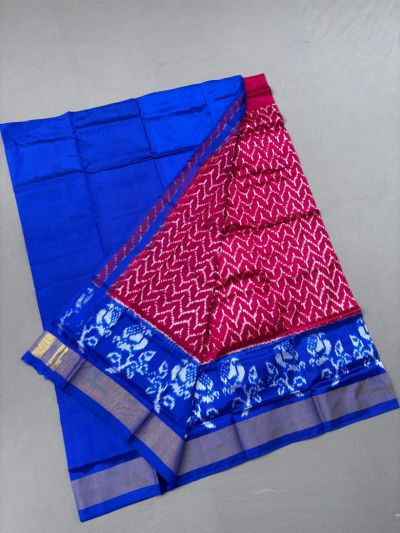 PSSIMSLG5Y06EEDC16- Medium Size Ikat Silk Lehenga