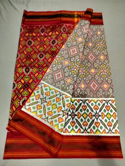 PUSNIDSS5Y06NCCD01- Ikat silk saree