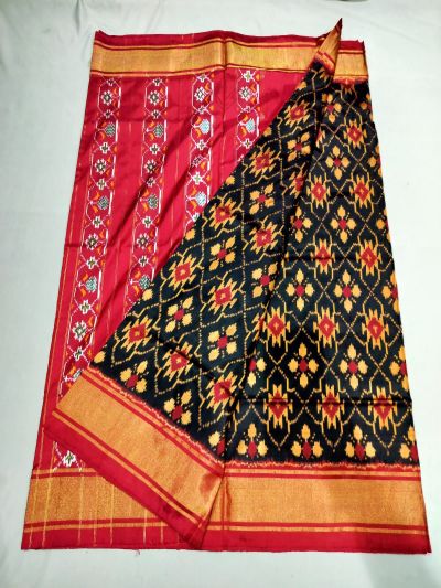 PUSNIDSS5Y06NCCD02- Ikat silk saree