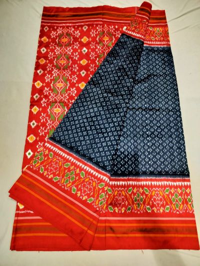 PUSNIDSS5Y06NCCD04- Ikat silk saree