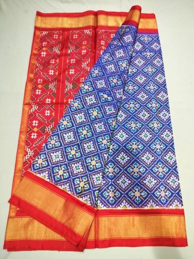 PUSNIDSS5Y06NCCD10- Ikat silk saree