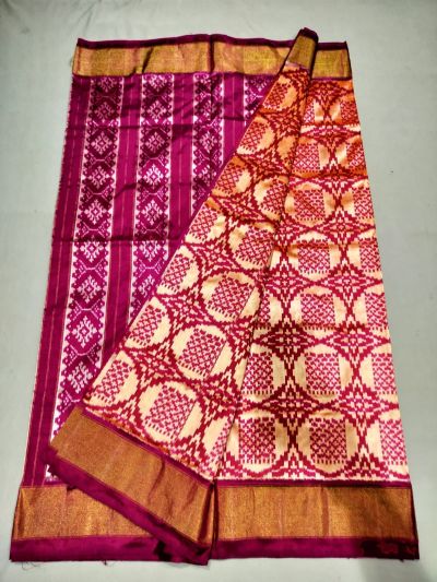 PUSNIDSS5Y06NCCD11- Ikat silk saree