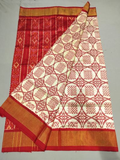 PUSNIDSS5Y06NCCD13- Ikat silk saree