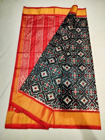 PUSNIDSS5Y06NCCD16- Ikat silk saree