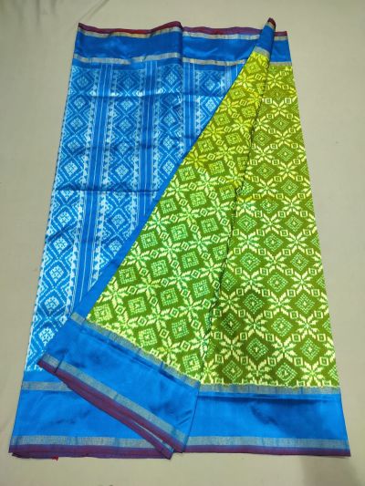 PUSNIDSS5Y06NCCD19- Ikat silk saree