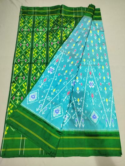 PUSNIDSS5Y06NCCD22- Ikat silk saree